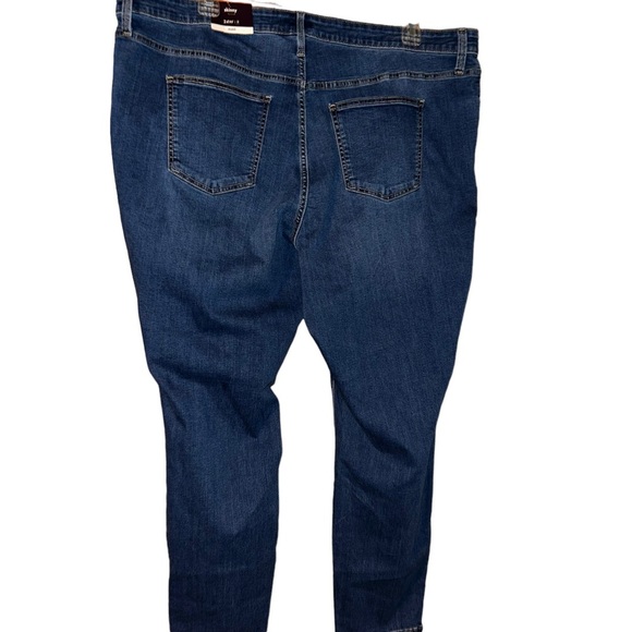New ava&viv skinny plus size jeans 24W 3X stretch - Picture 2 of 3